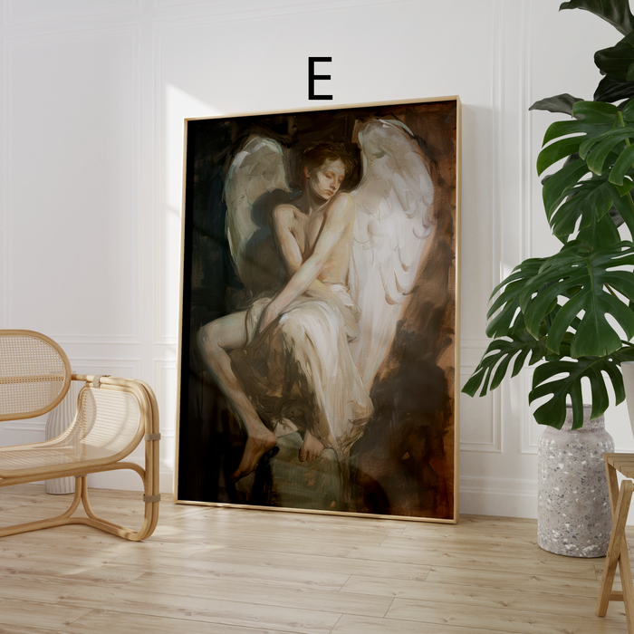 JUSTGOODMOOD Poster – Edle Vintage Wandkunst aus Baumwolle
