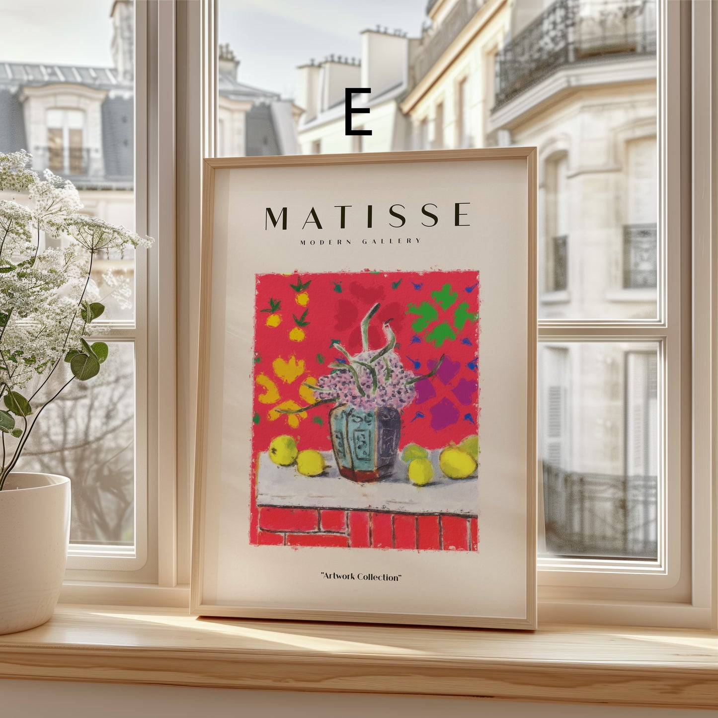Matisse Poster · Geschenkidee · Porträts Landschaften Farbenfrohe Gemälde · Dekoprint ohne Rahmen