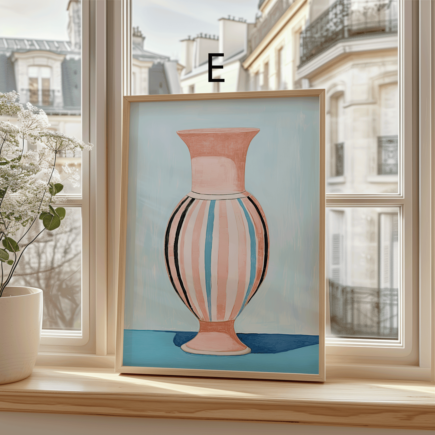 Moderne Kunst Poster · Geschenkidee · Zeitgenössische Porträts Botanische Illustrationen Stillleben · Dekoprint ohne Rahmen