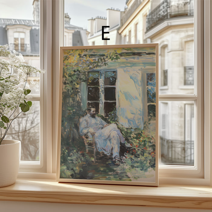 Impressionistisches Blumen Poster ohne Rahmen