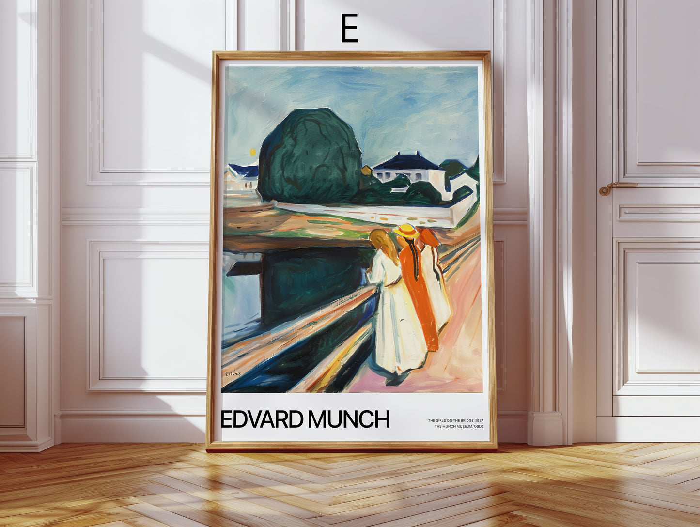 Kunst Poster · Geschenkidee · Edvard Munch Expressionismus Ikonische Gemälde Symbolistische Kunst · Dekoprint ohne Rahmen