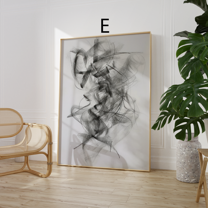 JUSTGOODMOOD Poster – Premium Baumwoll-Leinwandkunst