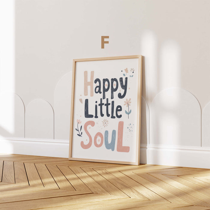 Babyzimmer Poster mit Karussellpferd und Teddybär