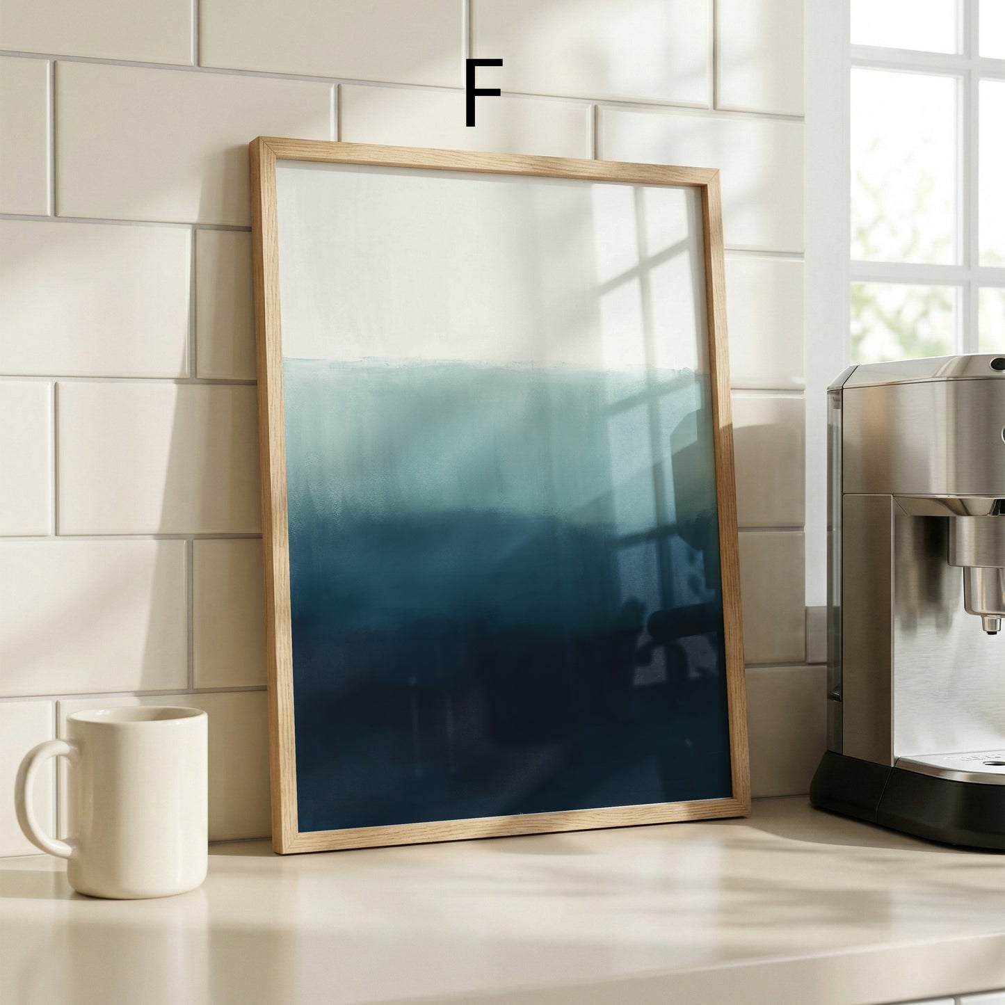 Abstrakte Poster · Geschenkidee · Farbenfrohe Malerei in sanften Pastelltönen · Dekoprint ohne Rahmen