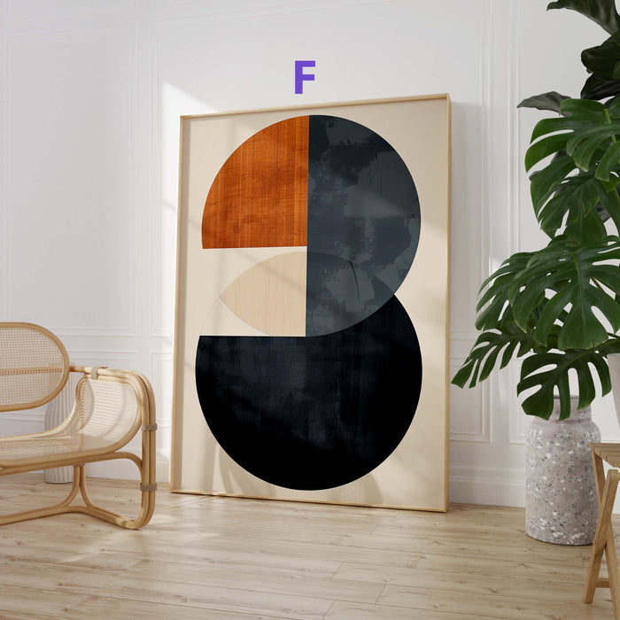 JUSTGOODMOOD Poster – Edle Baumwoll-Leinwand & lebendige