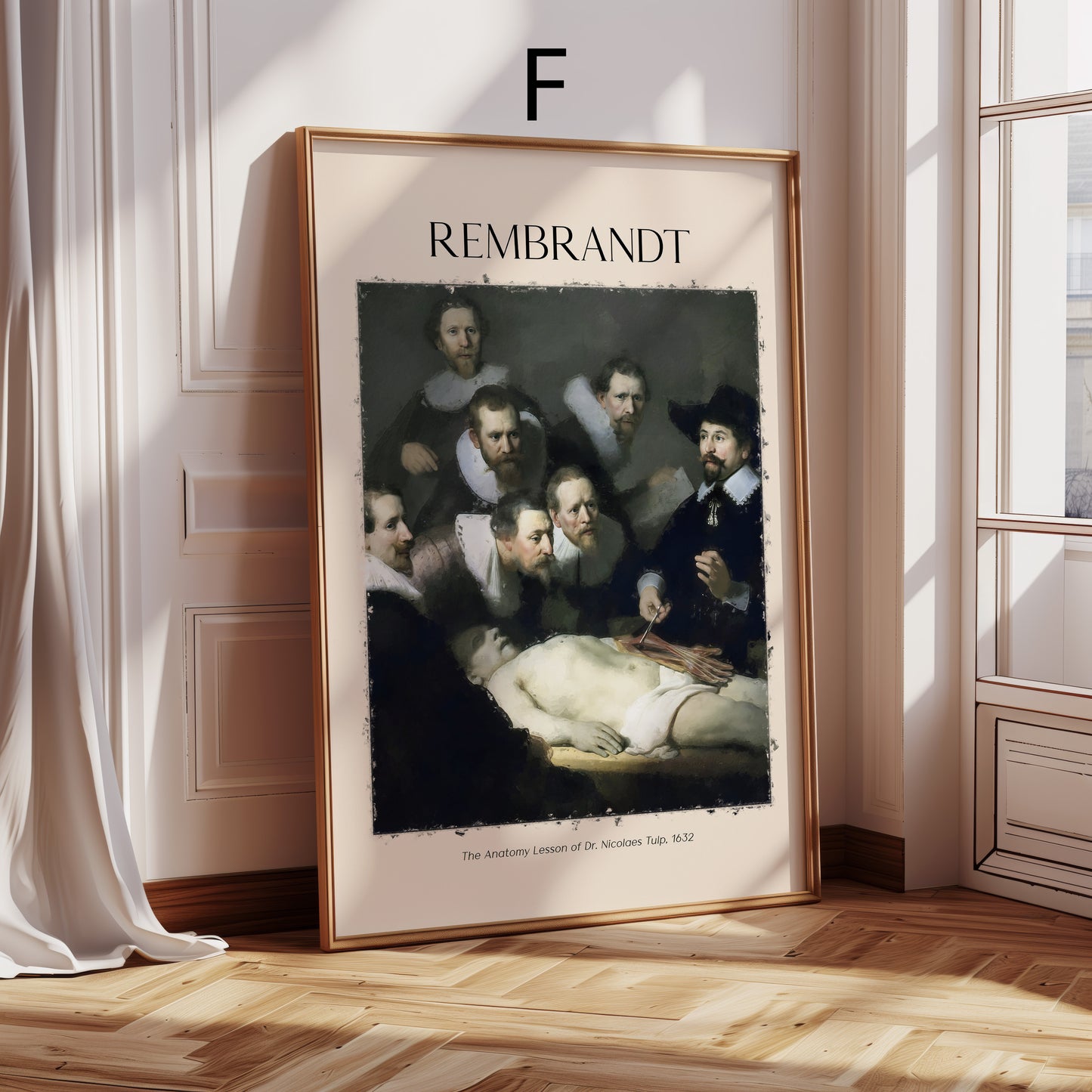 Rembrandt Poster · Geschenkidee · Barocke Porträts Die Nachtwache Niederländische Meisterwerke · Dekoprint ohne Rahmen