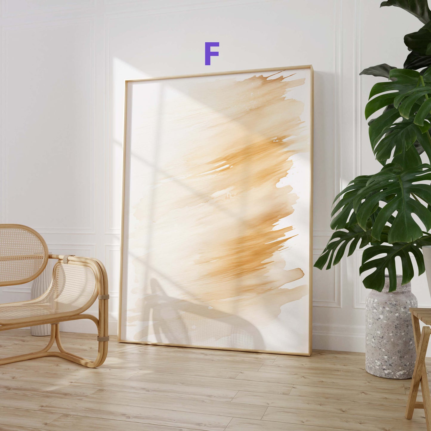 Abstraktes Poster · Geschenkidee · Organische Formen · Fließende Linien · Moderne Minimalistische Kunst · Dekoprint ohne Rahmen