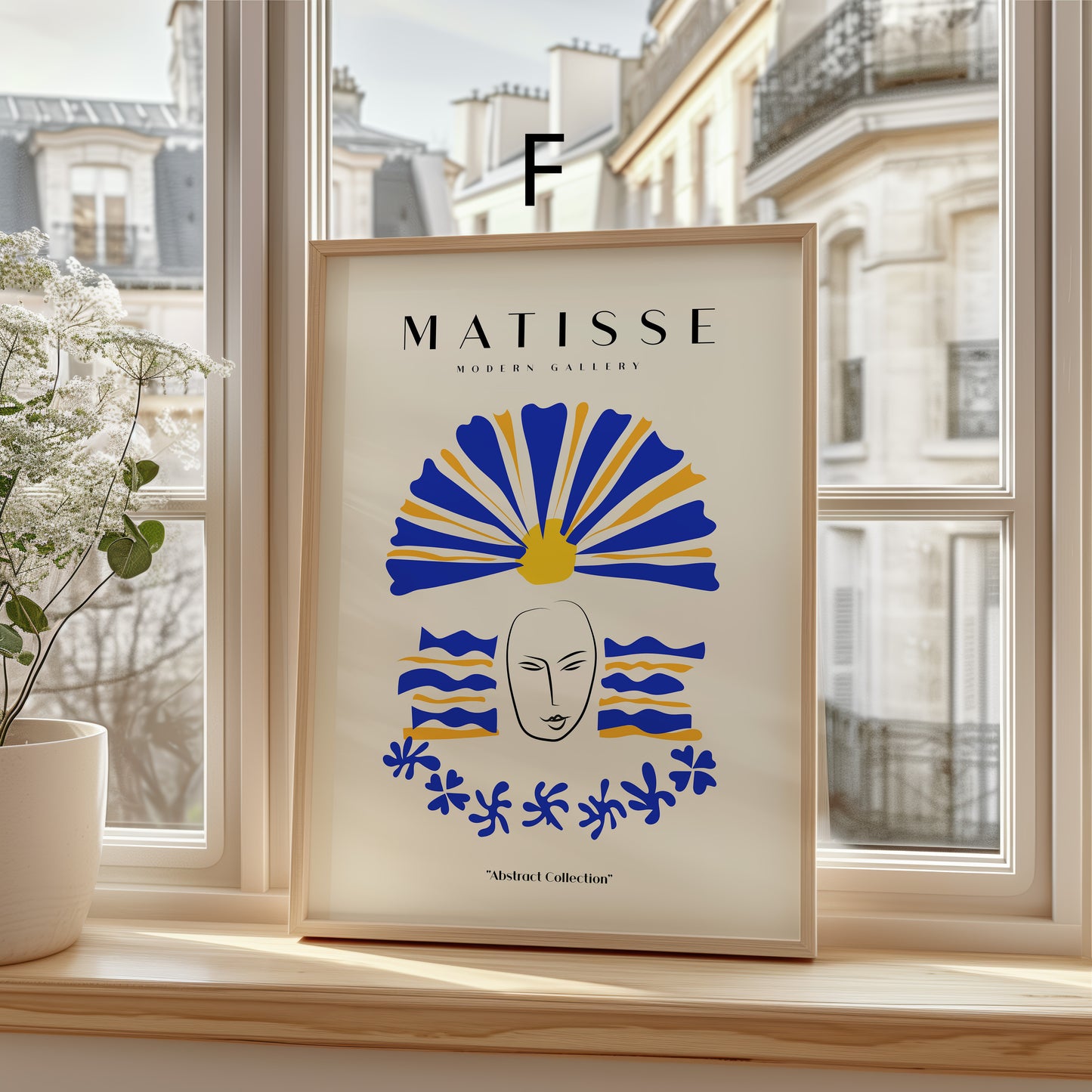 Matisse Poster · Geschenkidee · Abstrakte Scherenschnitte Bunte Formen Moderne Kompositionen · Dekoprint ohne Rahmen