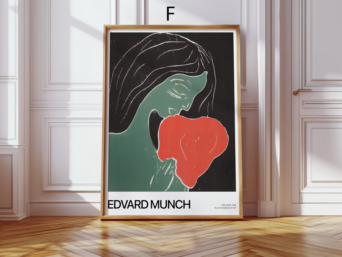 Kunst Poster · Geschenkidee · Edvard Munch Expressionismus Ikonische Gemälde Symbolistische Kunst · Dekoprint ohne Rahmen