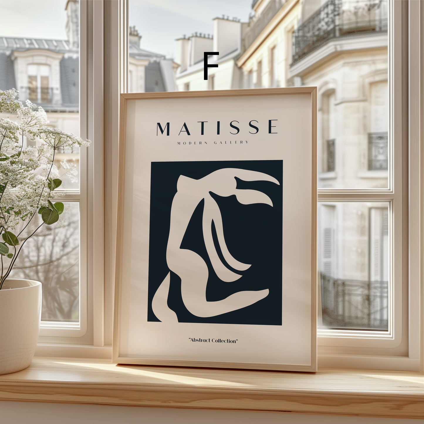 Matisse Poster · Geschenkidee · Abstrakte Scherenschnitte Organische Formen Minimalistische Kunst · Dekoprint ohne Rahmen