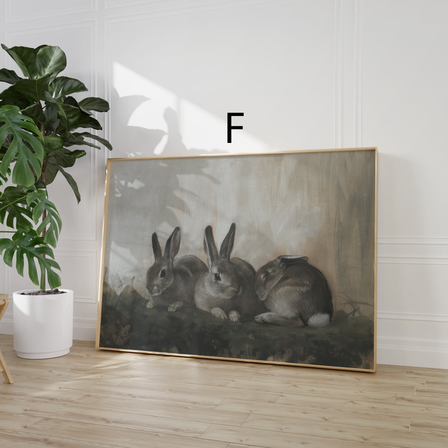 Moderne Vintage Landschaft Poster · Geschenkidee · Flusslandschaft Pferde Stillleben Klassische Wandkunst · Dekoprint ohne Rahmen