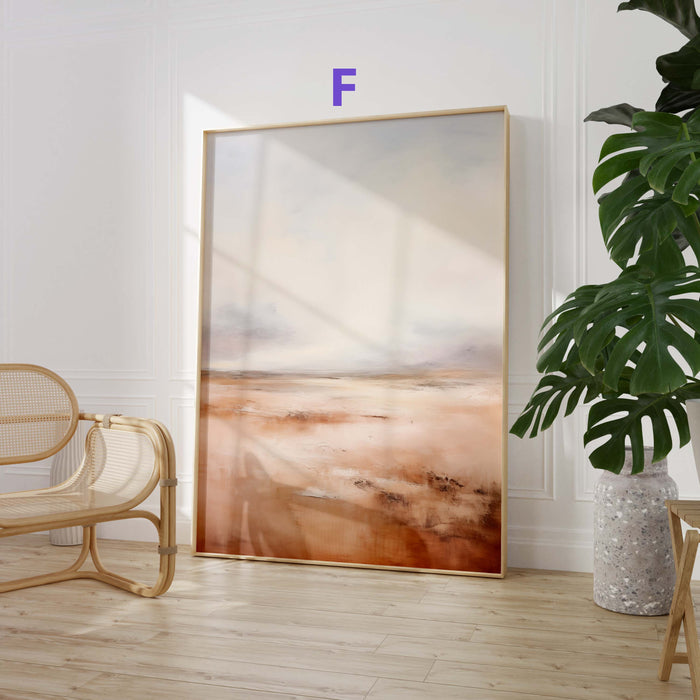JUSTGOODMOOD Aquarell Poster – Edle Naturwandkunst