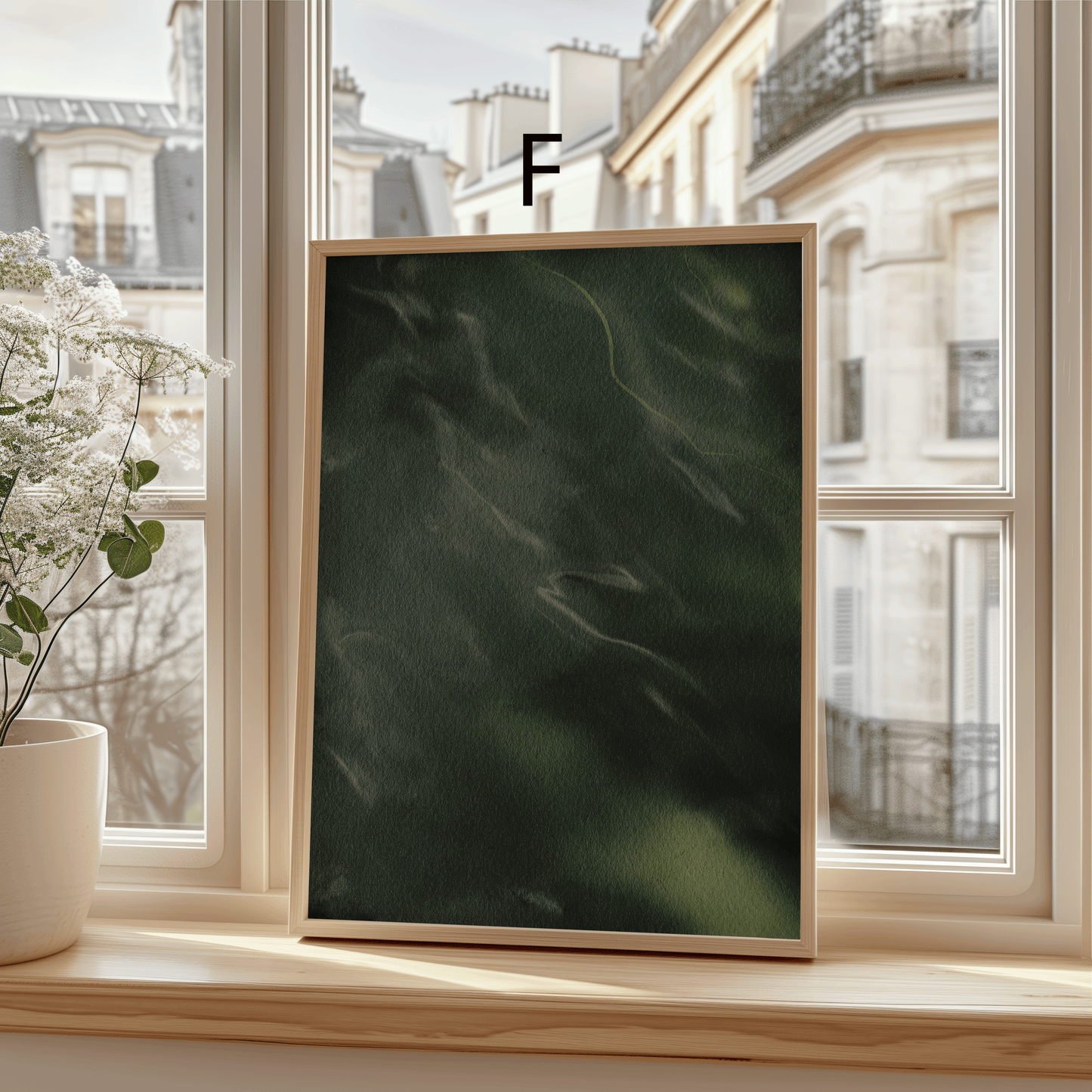 Natur Poster · Geschenkidee · Wasserreflexionen Botanische Motive Abstrakte Landschaften · Dekoprint ohne Rahmen