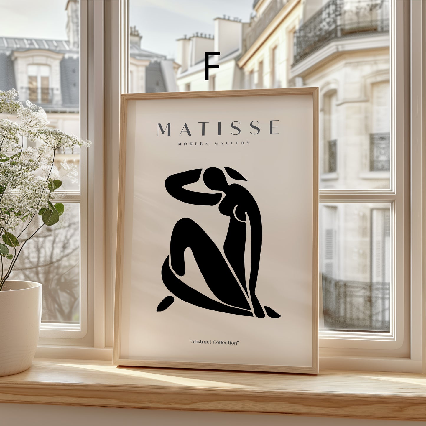 Matisse Poster · Geschenkidee · Abstrakte Scherenschnitte Organische Formen Bunte Kunst · Dekoprint ohne Rahmen