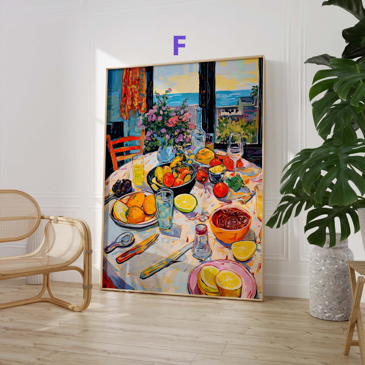 Moderne Kunst Poster · Geschenkidee · Moderne Porträts Landschaften und Stillleben · Dekoprint ohne Rahmen