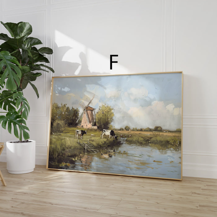 JUSTGOODMOOD Poster – Premium Baumwoll-Canvas Print