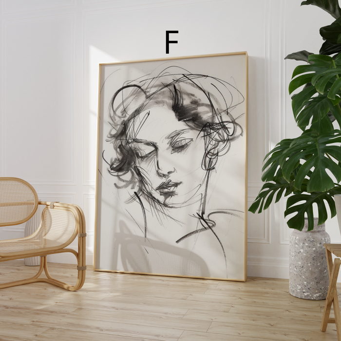 Moderne Vintage Poster auf Premium Baumwolle