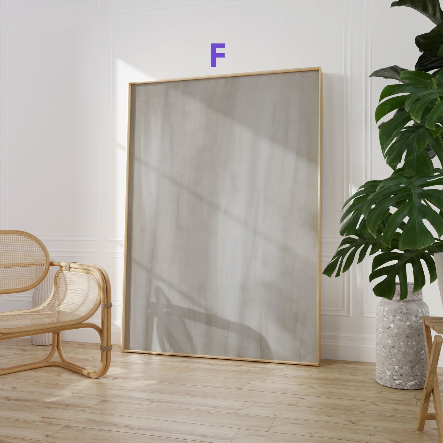 Abstrakte Linien Poster · Geschenkidee · Minimalistische Formen und Neutrale Wandkunst · Dekoprint ohne Rahmen