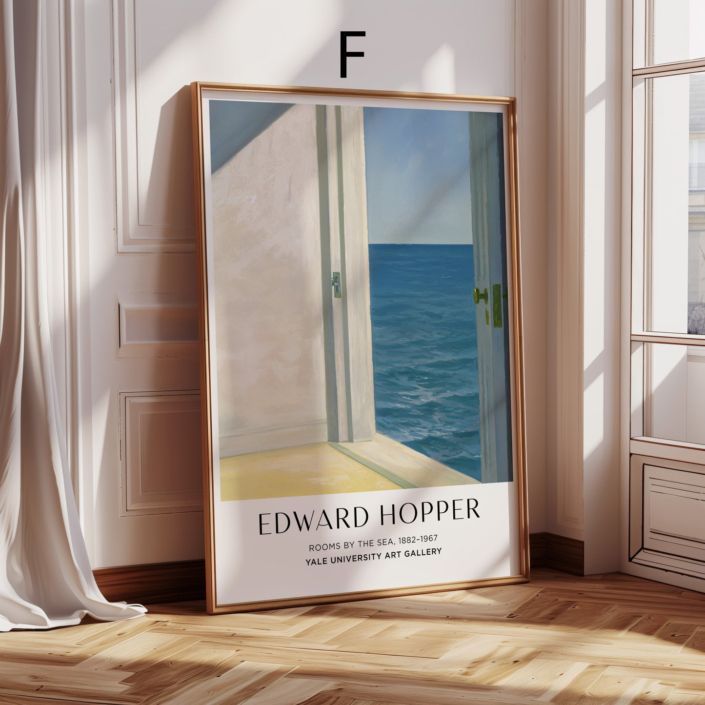 Kunst Poster · Geschenkidee · Edward Hopper Amerikanischer Realismus Architektur Alltagsszenen · Dekoprint ohne Rahmen
