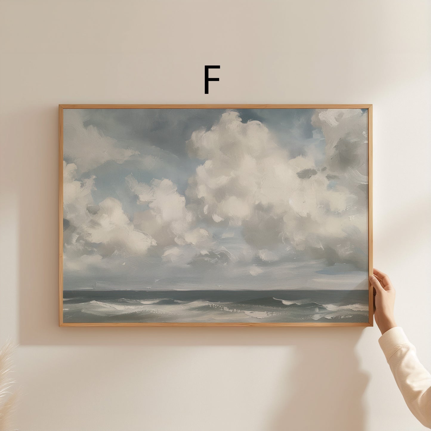 Moderne Landschaft & Figuren Poster · Geschenkidee · Natur Küste Skizzen Zeitlose Wandkunst · Dekoprint ohne Rahmen