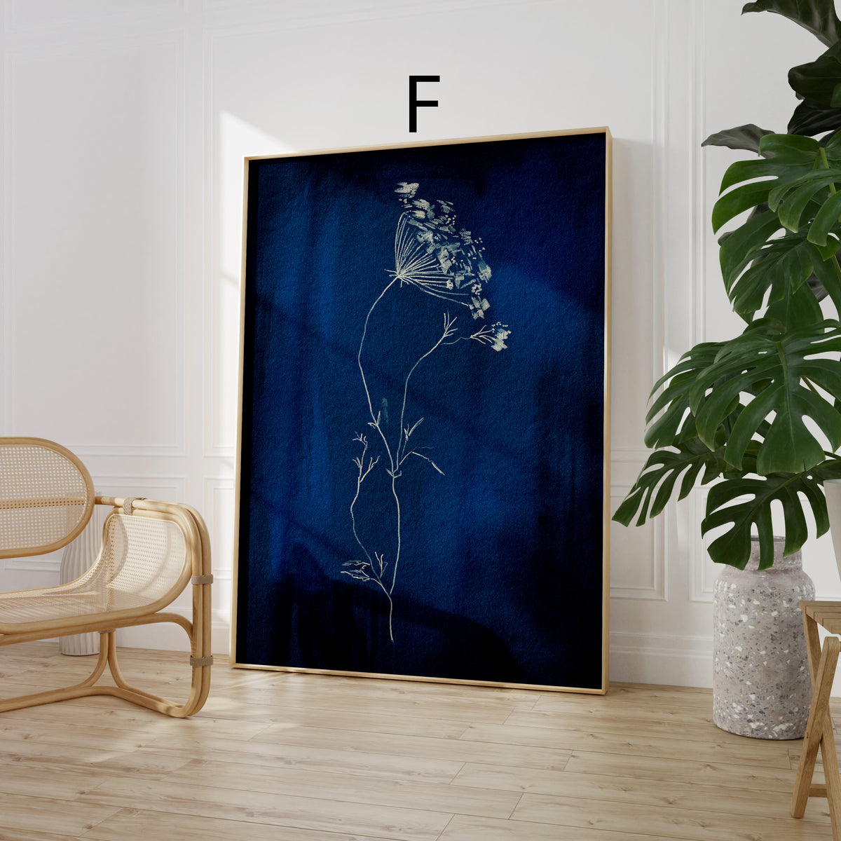 Poster Wandbilder Wohnzimmer · Typografie Abstrakte Kunst · Moderne Bilder ohne Rahmen