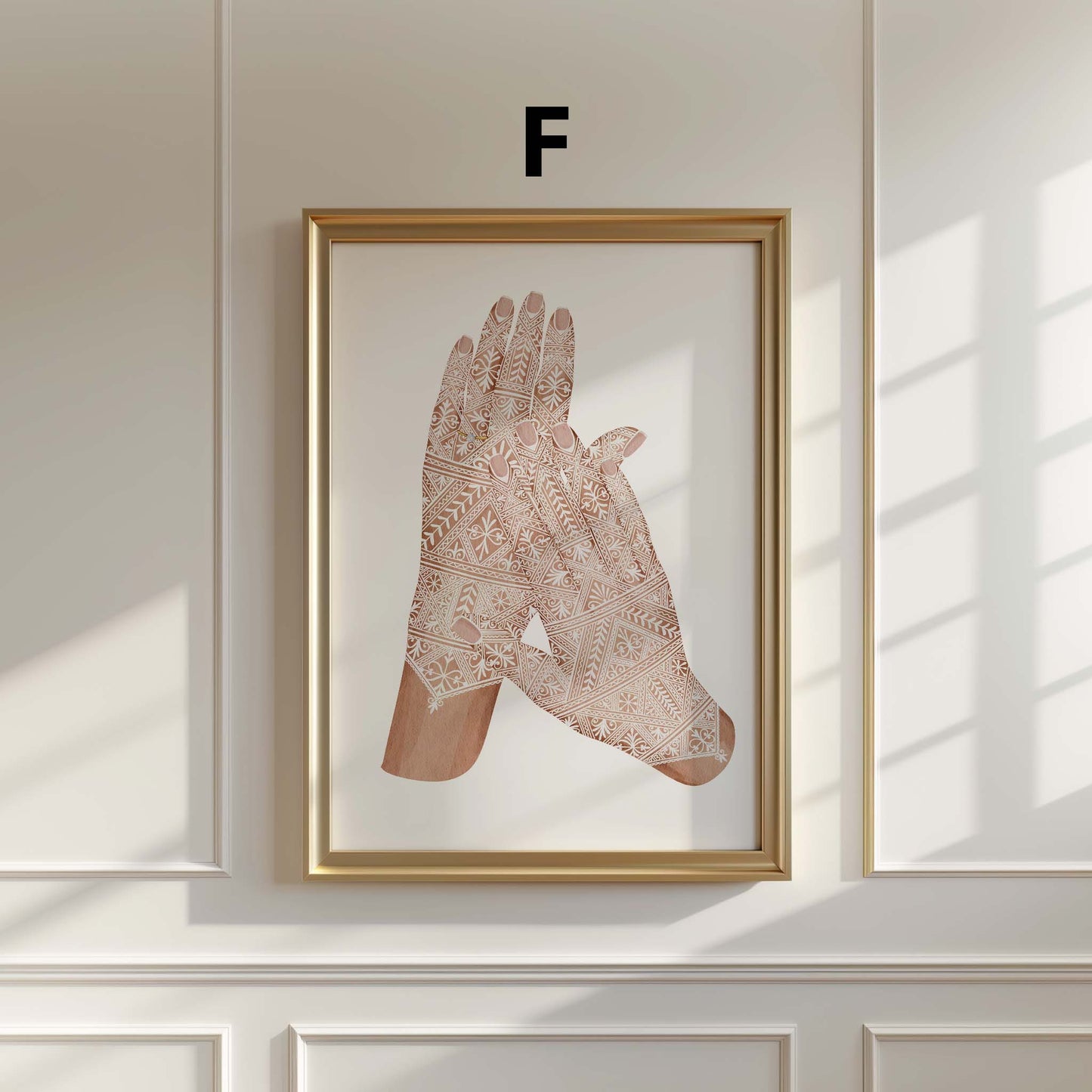 Hände Paar Hochzeit Poster · Geschenkidee · Personalisierte Namen Datum · Liebe Verlobung Illustration · Print ohne Rahmen