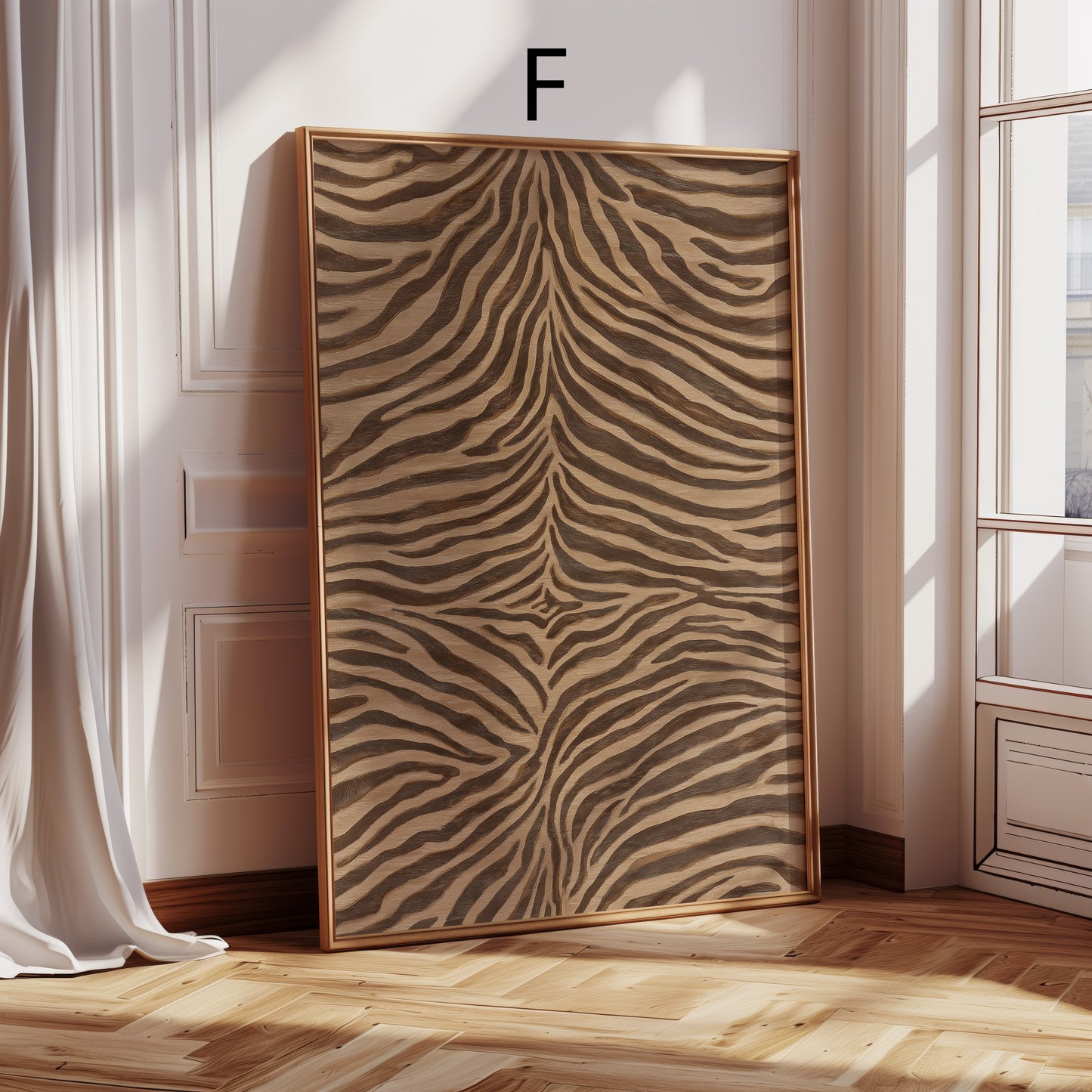 Safari Statement Poster · Geschenkidee · markante Animal Prints in natürlichen Kontrasten · Dekoprint ohne Rahmen