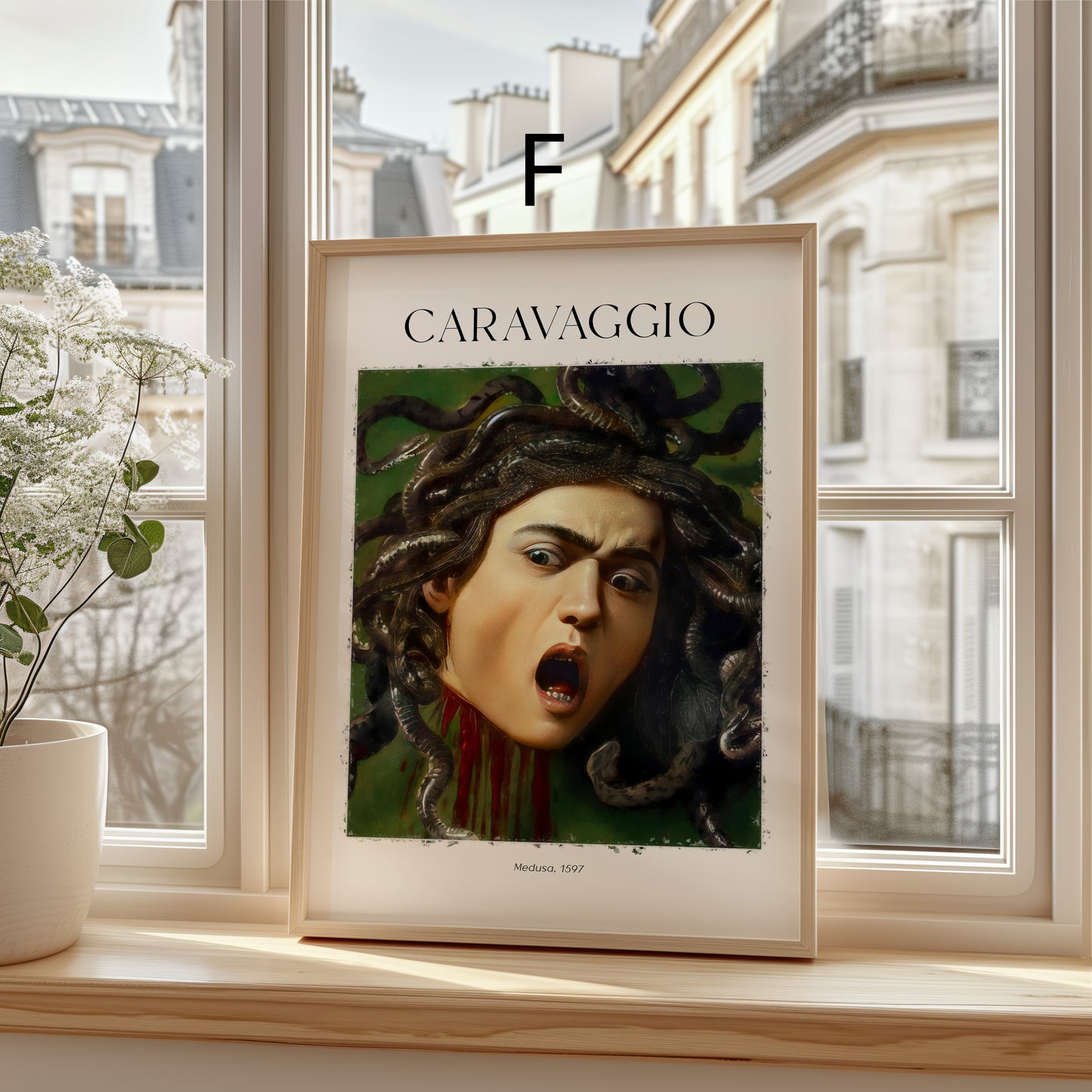 Caravaggio Poster · Geschenkidee · Judith Heiliger Petrus Bacchus David Medusa · Dekoprint ohne Rahmen