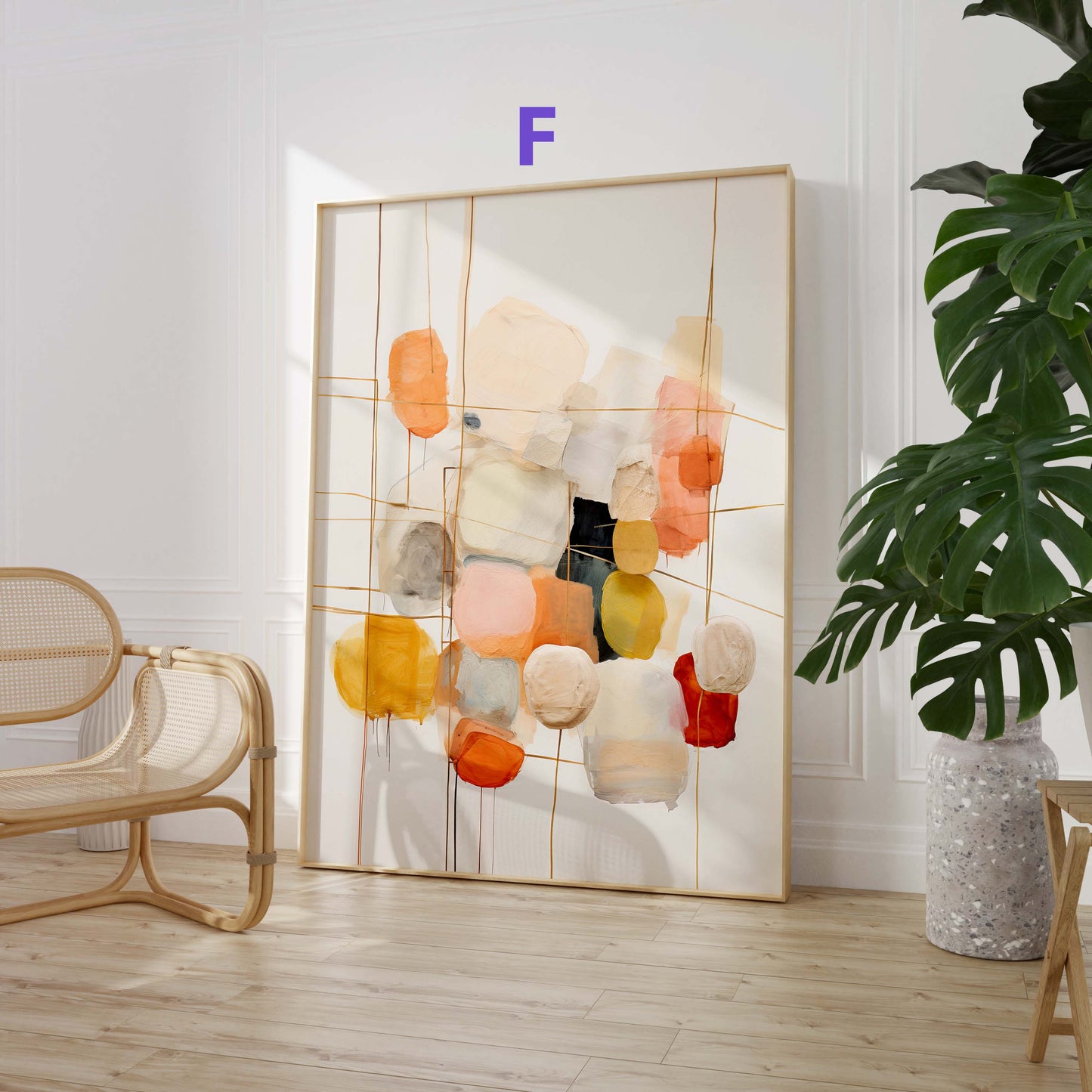 Mediterrane Kunst Poster · Geschenkidee · Moderne Porträts Stillleben und Farbenfrohe Illustrationen · Dekoprint ohne Rahmen