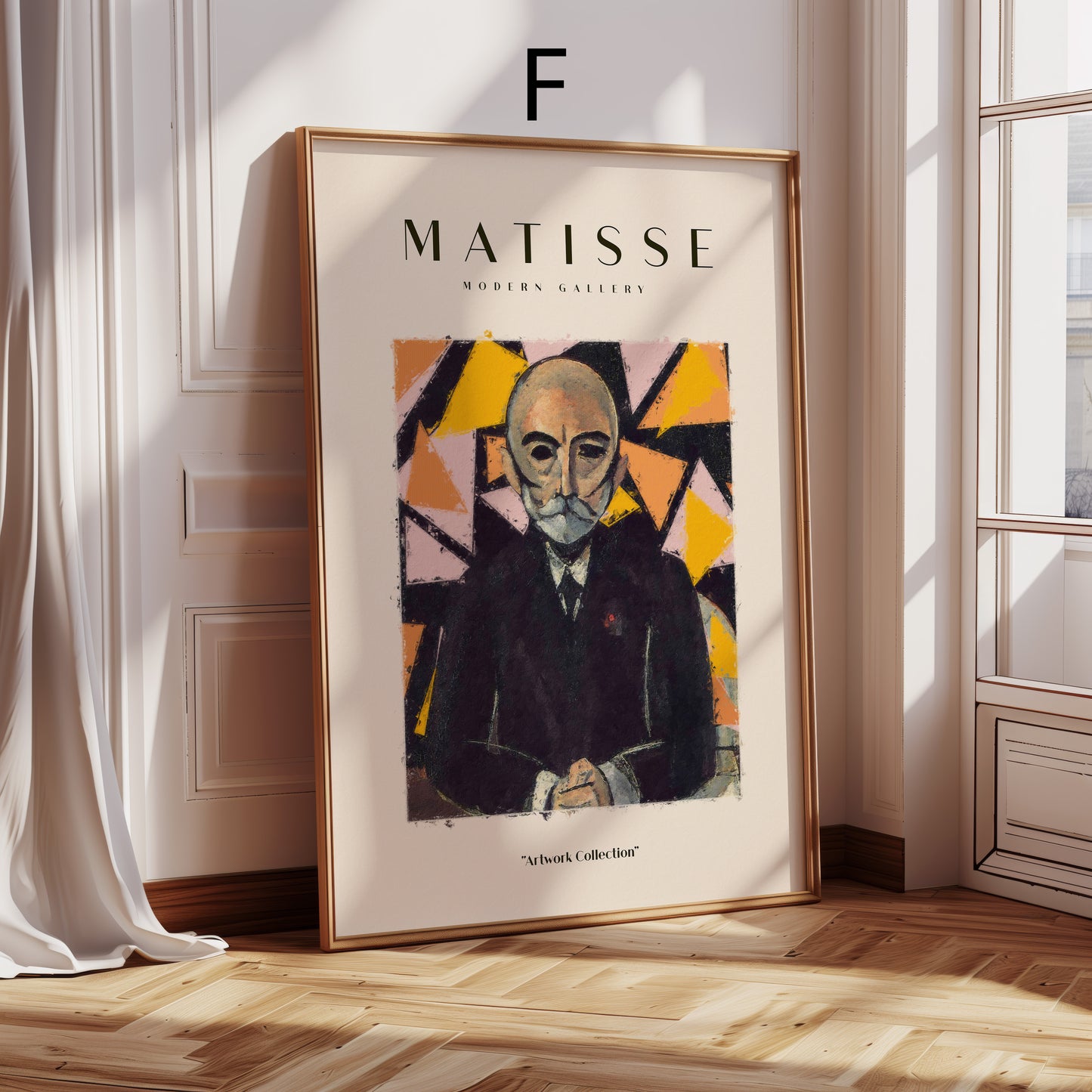 Matisse Poster · Geschenkidee · Abstrakte Kunst Porträts Farbenfrohe Gemälde · Dekoprint ohne Rahmen