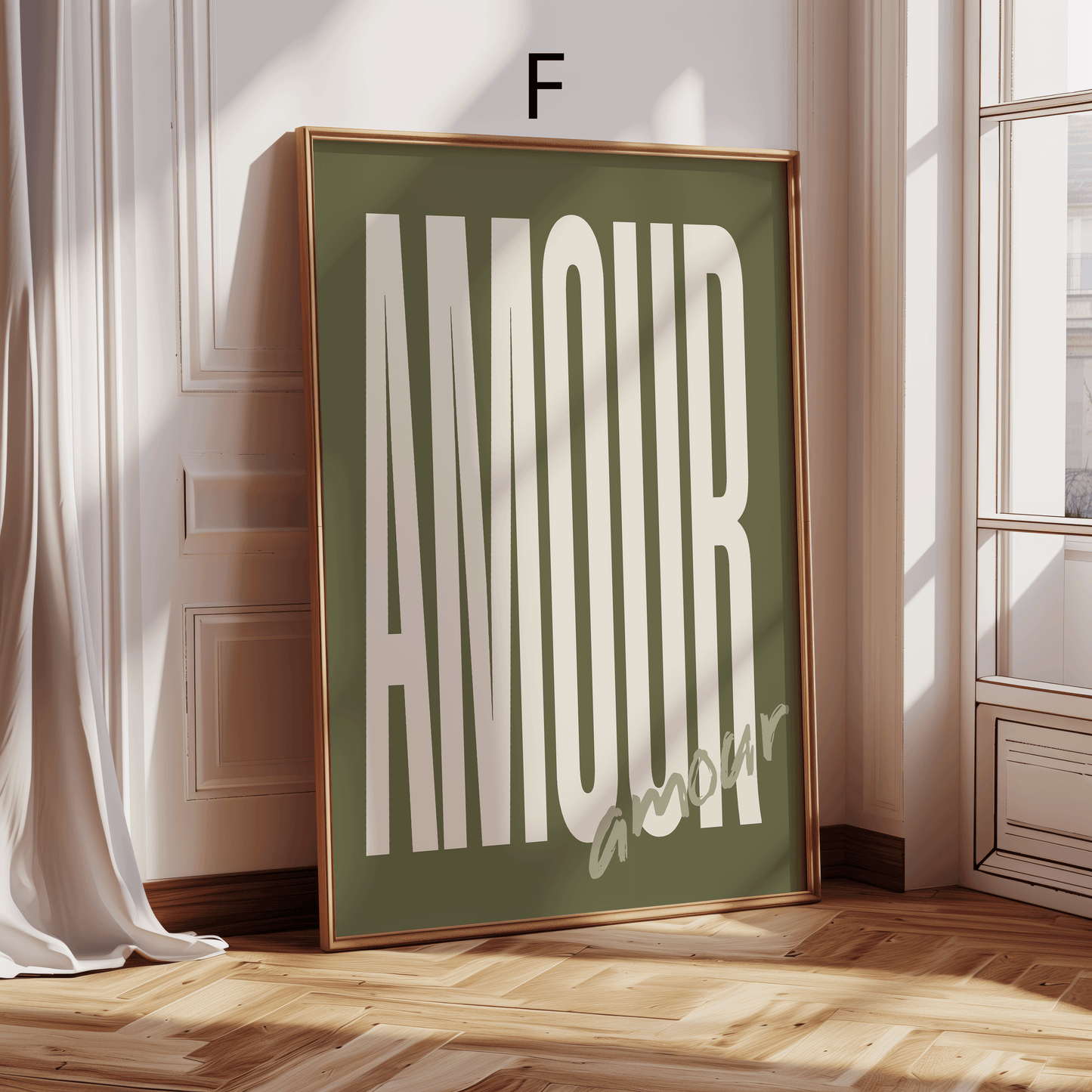 Frankreich Vintage Poster · Geschenkidee · Paris Blumen Café Illustration · Dekoprint ohne Rahmen