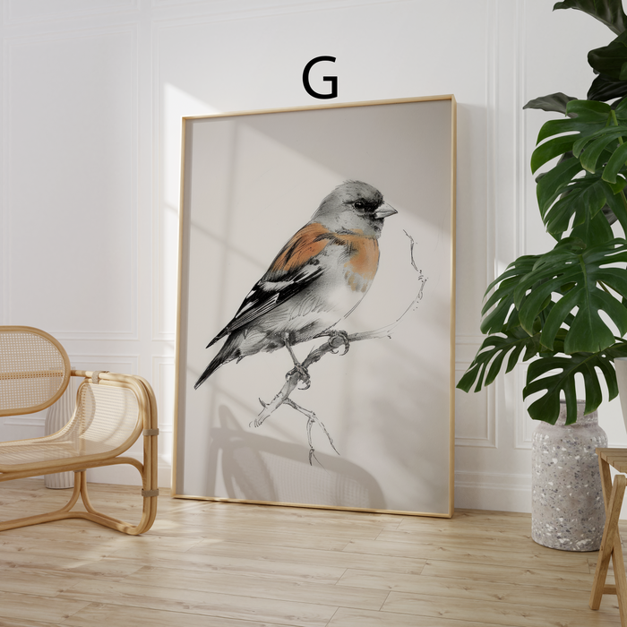 JUSTGOODMOOD Poster – Premium Baumwoll-Kunstwerke