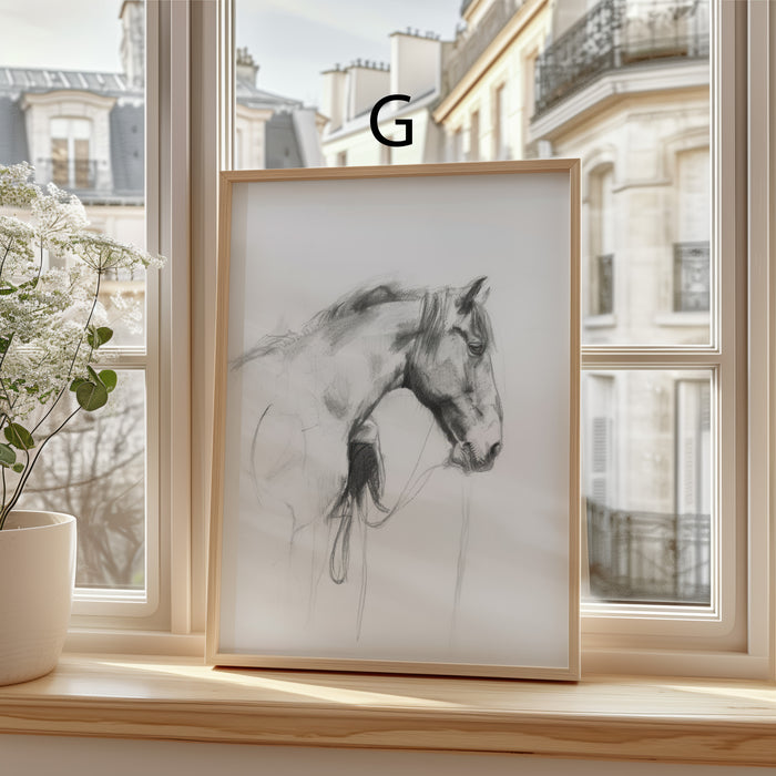 Impressionistisches Blumen Poster ohne Rahmen