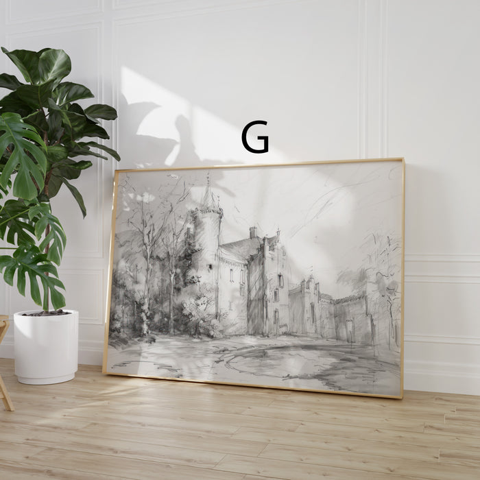 JUSTGOODMOOD Vintage Poster – Edle Baumwoll-Kunst