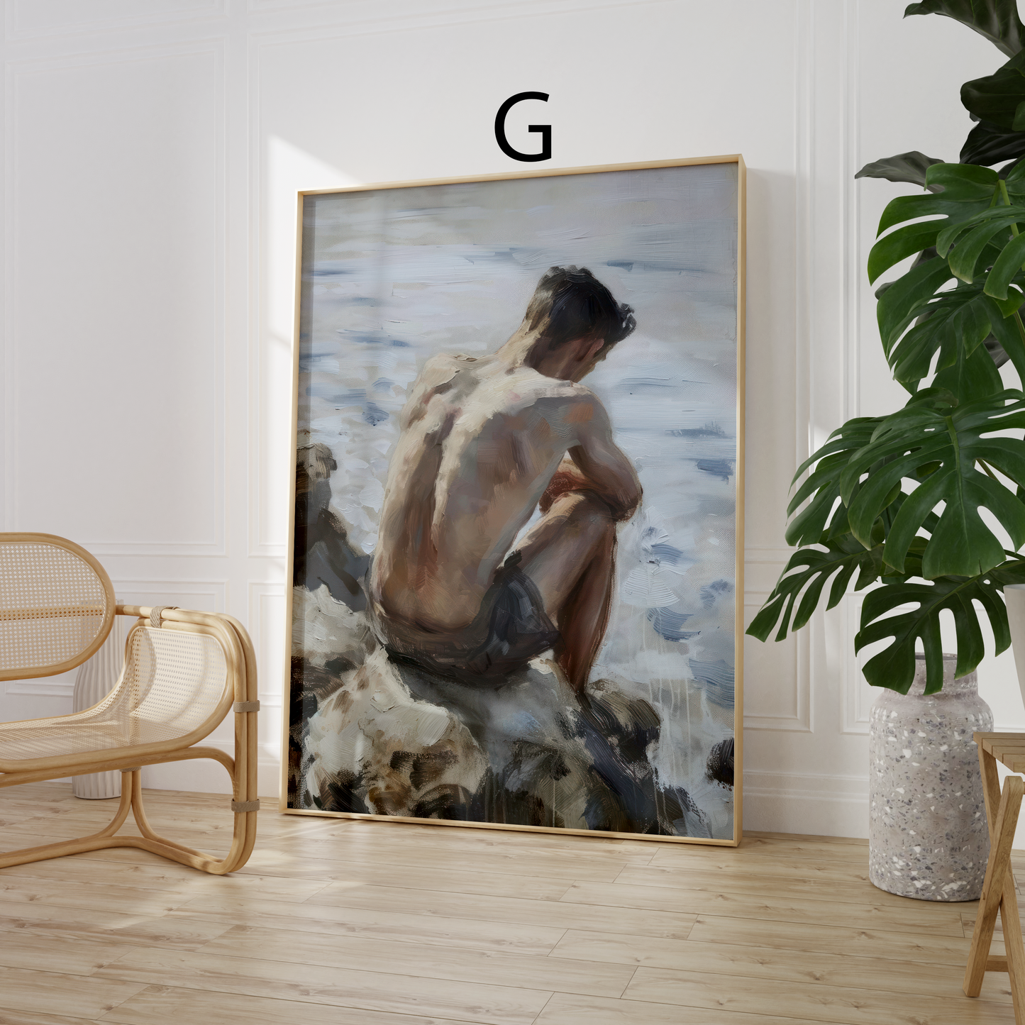 Moderne Vintage Kunst Poster · Geschenkidee · Blumen Porträt Landschaft Klassische Wandkunst · Dekoprint ohne Rahmen