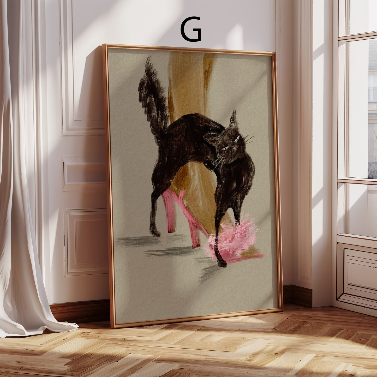 Blumen Poster · Botanische moderne Wandbilder · Dekoprint ohne Rahmen