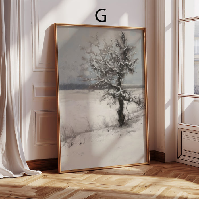 Vintage Botanik Poster – Premium Baumwoll-Canvas