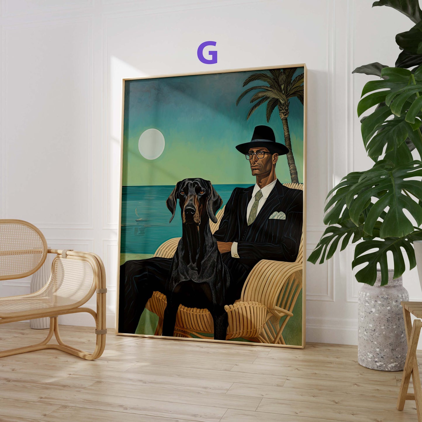 Moderne Kunst Poster · Geschenkidee · Moderne Porträts Stillleben und Abstrakte Kunst · Dekoprint ohne Rahmen