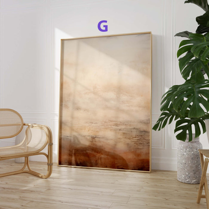 JUSTGOODMOOD Aquarell Poster – Edle Naturwandkunst