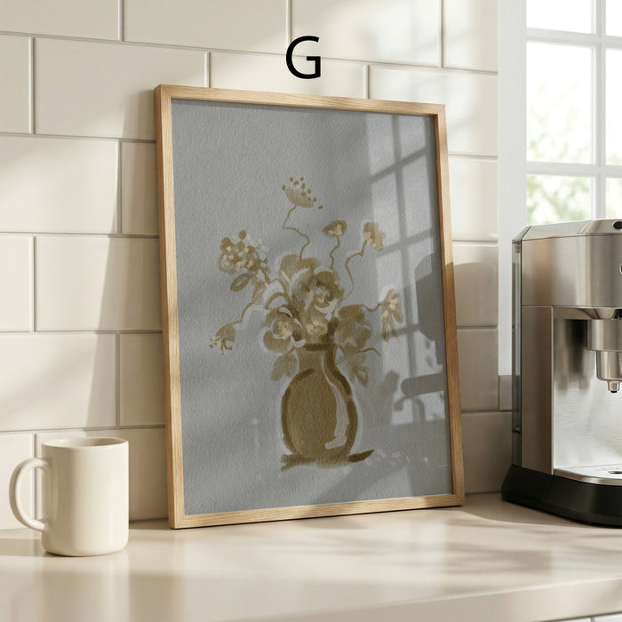 Geschenkidee · Blumen in Vase und Stillleben Poster Ästhetische Kunst Prints · Dekoprint ohne Rahmen | JUSTGOODMOOD