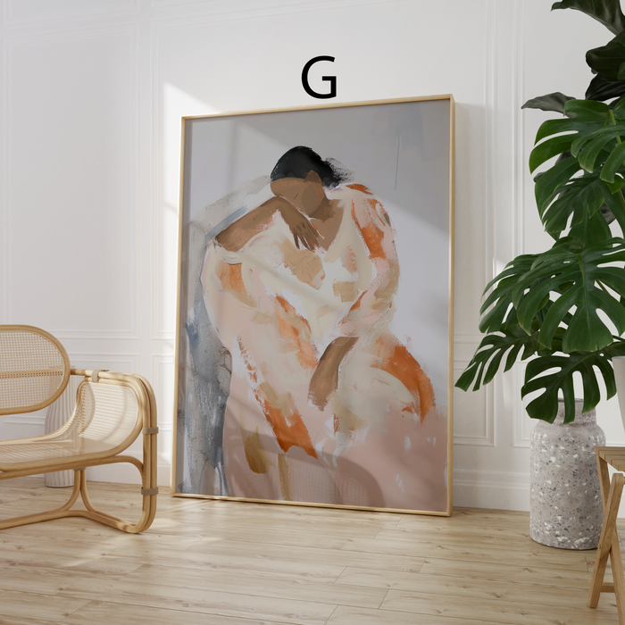 Moderne Vintage Poster auf Premium Baumwolle