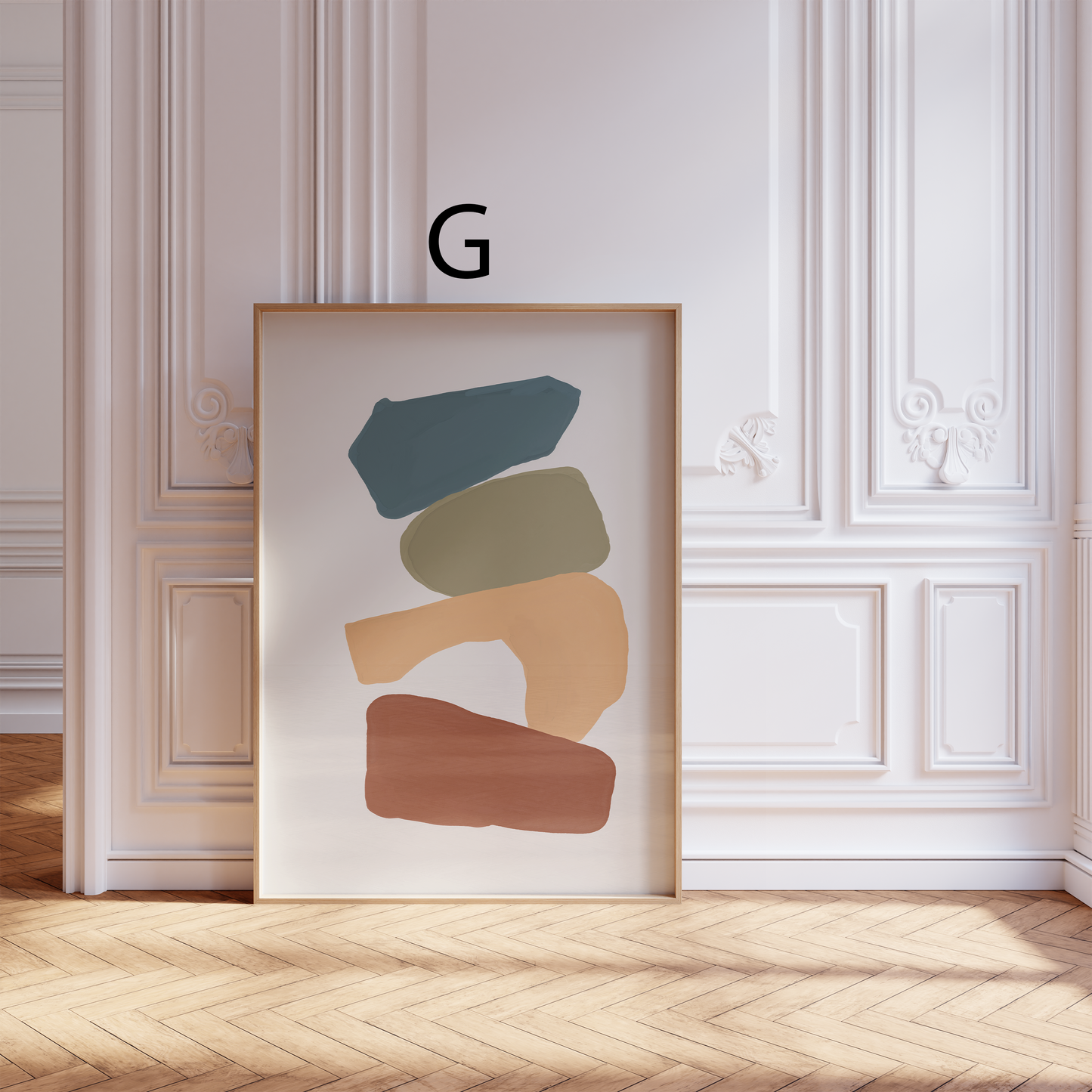 Moderne Kunst Poster · Geschenkidee · Zeitgenössische Illustrationen Abstrakte Kunst · Dekoprint ohne Rahmen