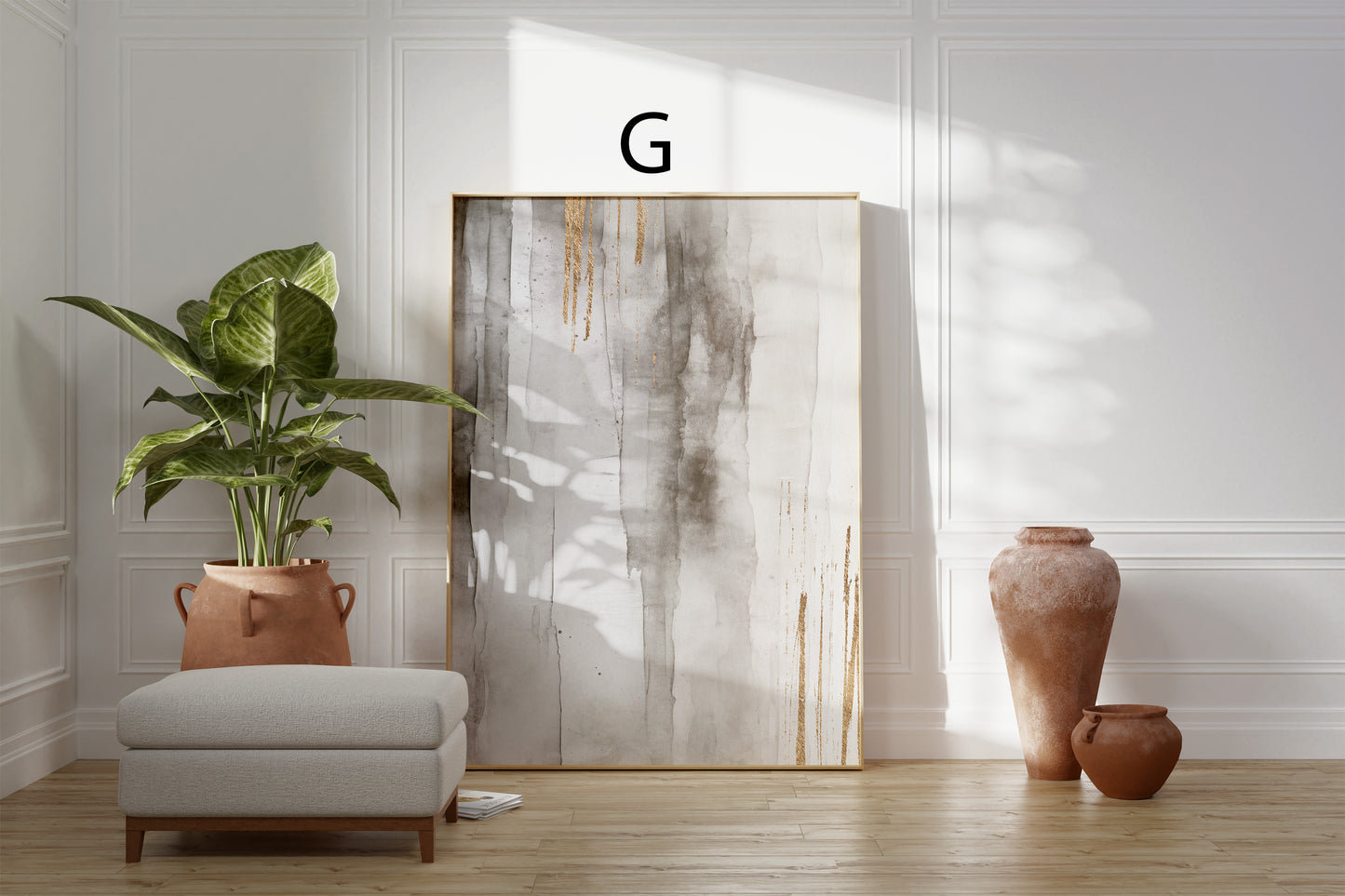Abstrakte Poster · Geschenkidee · Sanfte Aquarellformen Neutrale Farben Minimalistische Kompositionen Zeitlose Wandkunst · Dekoprint ohne Rahmen