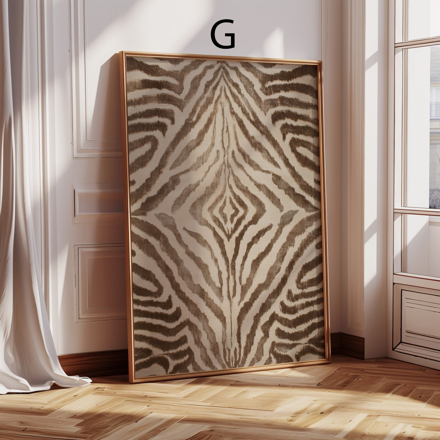 Safari Statement Poster · Geschenkidee · markante Animal Prints in natürlichen Kontrasten · Dekoprint ohne Rahmen