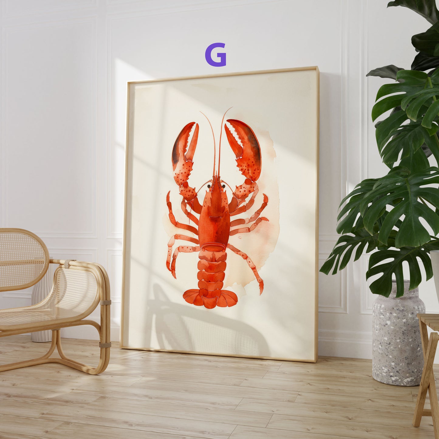 Moderne Kunst Poster · Geschenkidee · Abstrakte Formen, Landschaften und Moderne Illustrationen · Dekoprint ohne Rahmen