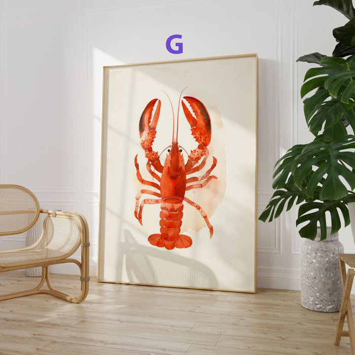 Blaue Kunst Poster | Moderne abstrakte Wandkunst