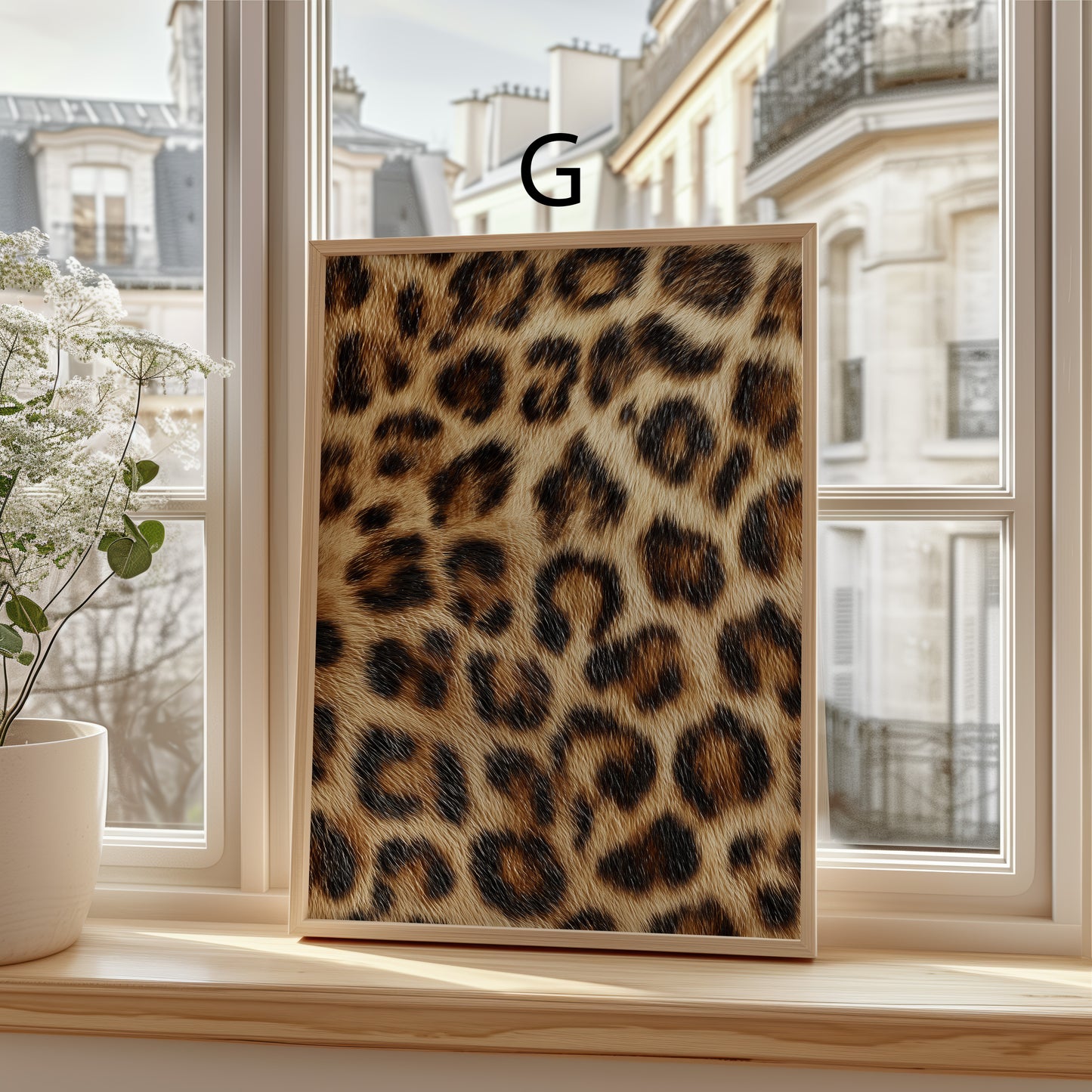 Wilde Eleganz Poster · Geschenkidee · moderne Animal Prints für stilvolle Räume · Dekoprint ohne Rahmen