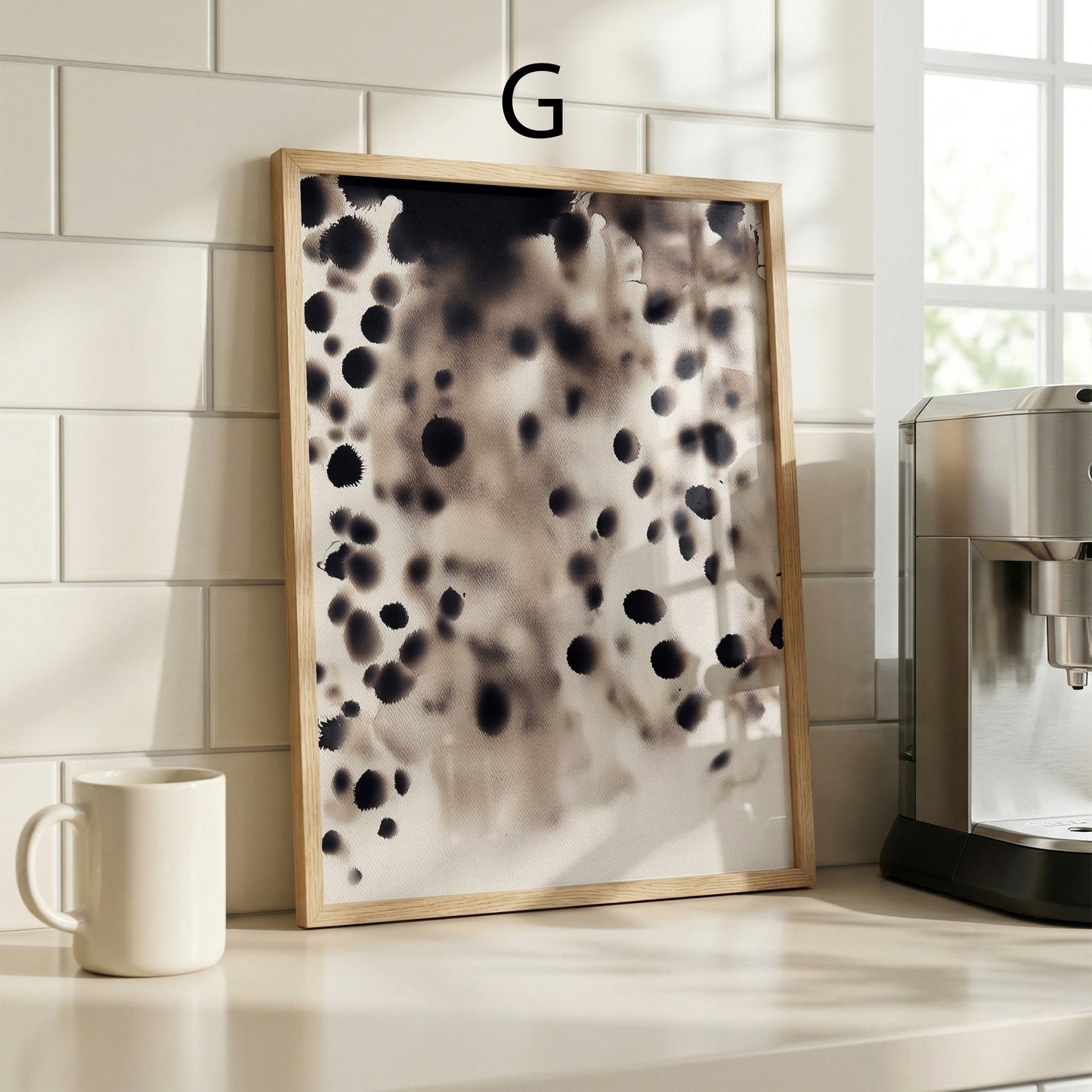 Tiermuster Poster · Geschenkidee · Reh Leopard Zebra Felloptik · Dekoprint ohne Rahmen