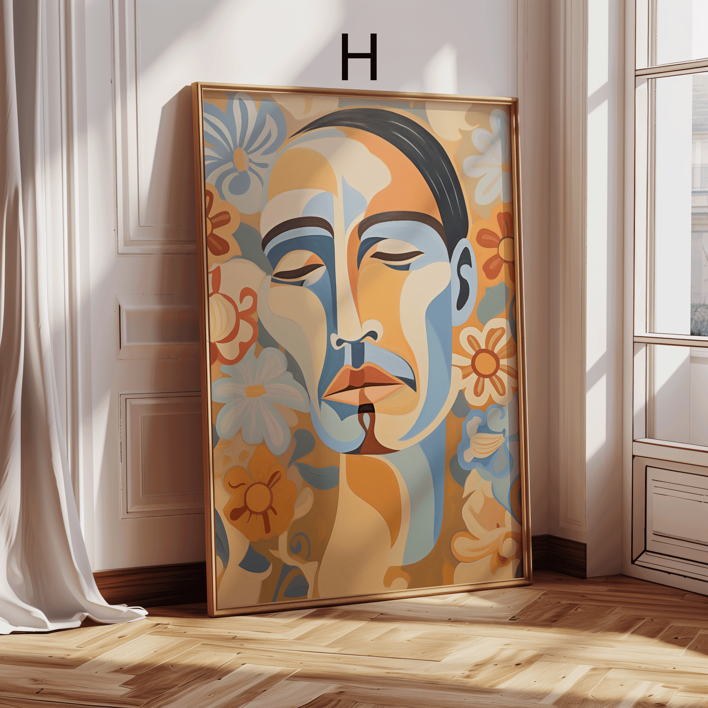 Zitronen Stillleben Poster · Geschenkidee · Frische Zitronen Mediterrane Küche und Moderne Wandkunst · Dekoprint ohne Rahmen