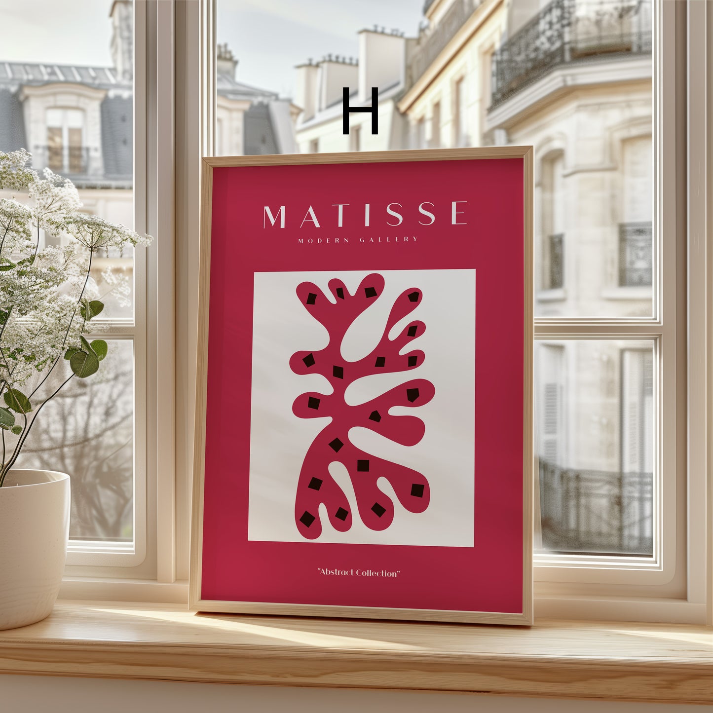 Matisse Poster · Geschenkidee · Abstrakte Scherenschnitte Bunte Formen Moderne Kompositionen · Dekoprint ohne Rahmen